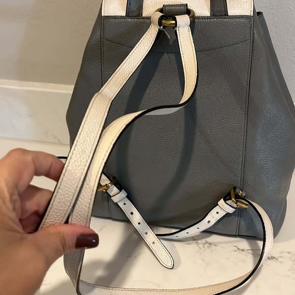 COACH Colorblock Snake Print Leather Evie backpack EUC - Picture 4 of 13